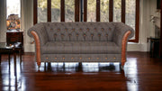 Chester Club 2-Seater Sofa in Moreland Harris Tweed
