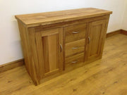 The Quercus Oak Three-Drawer Sideboard