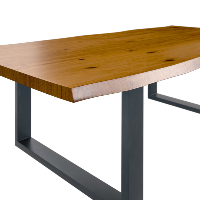 Live Edge Coffee Table - Russet Finish