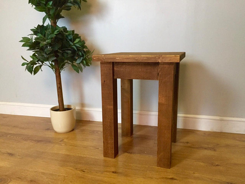 The Authentic Waxed Lamp Table