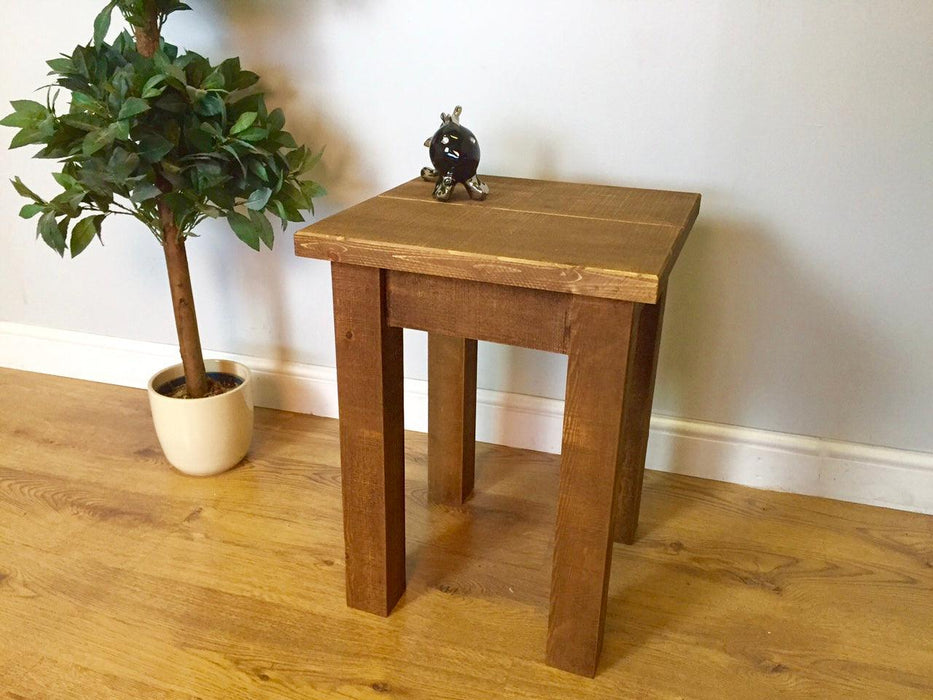 The Authentic Waxed Lamp Table