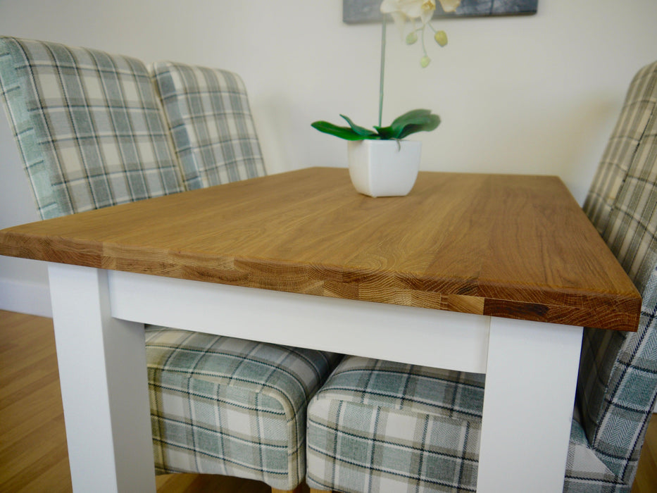 The Quercus Oak Painted Dining Table