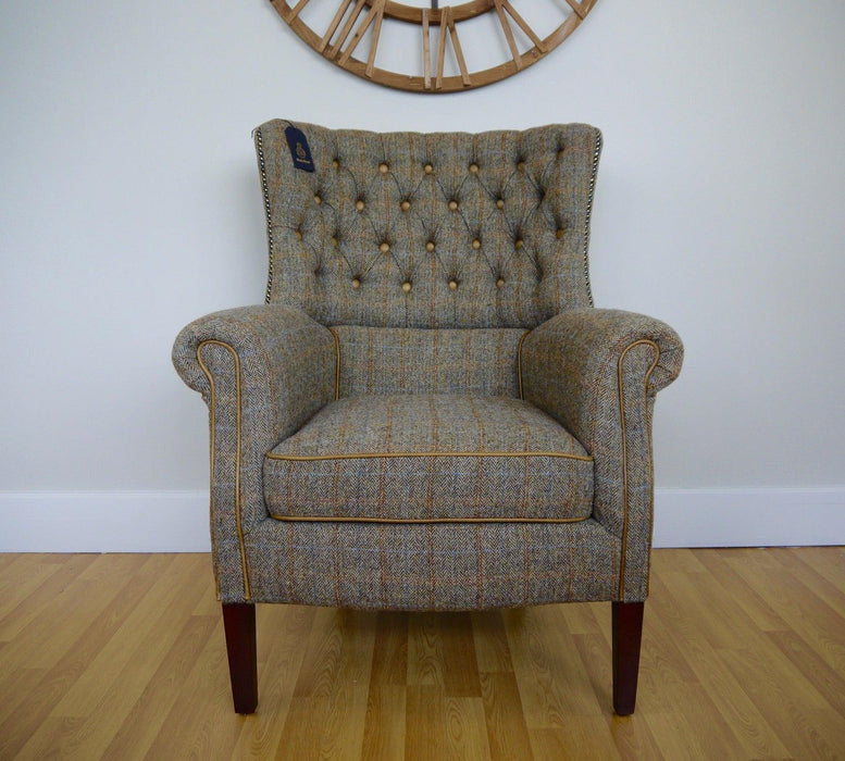 The Harris Tweed Orkney Chair