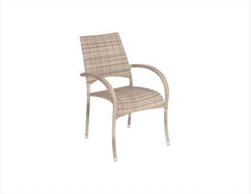Ocean Pearl Fiji Stacking Armchair - Kubek Furniture