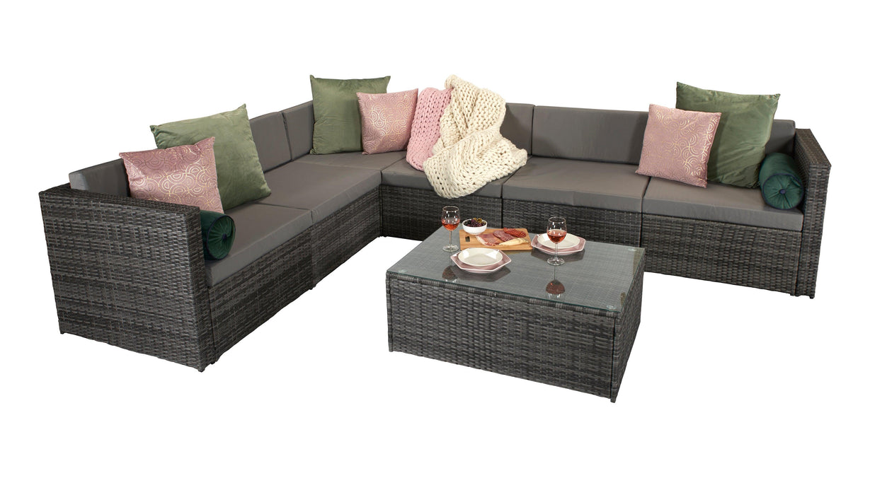 Evie Corner Group Sofa Set - New Stock In! - Kubek Furniture