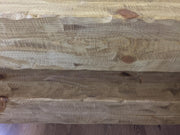 The Artisan Waxed Lumber Bed - Kubek Furniture