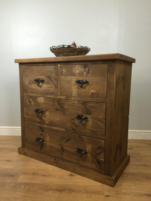The Authentic Waxed 2 Over 2 Sideboard