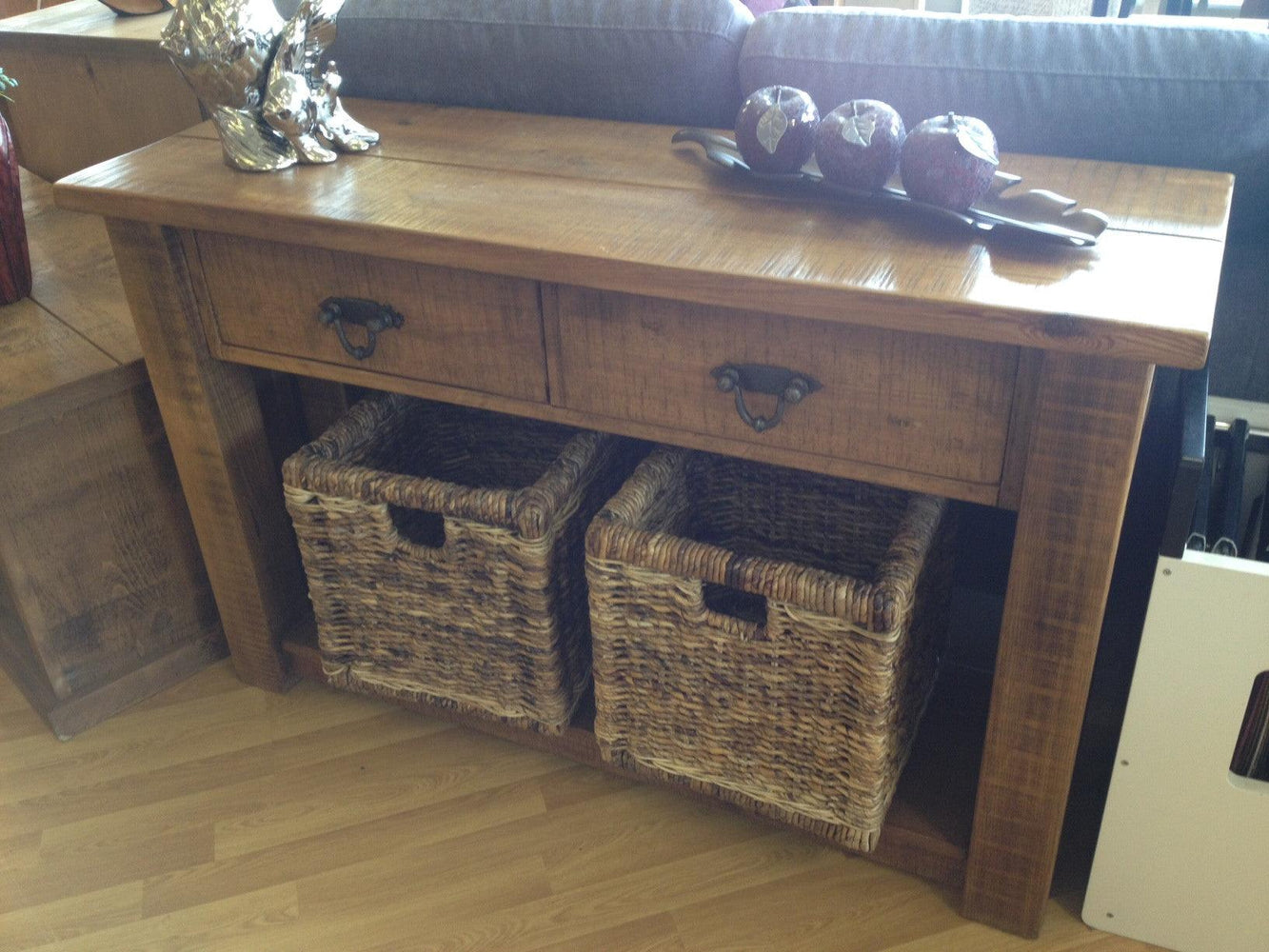 The Authentic Waxed Console Table