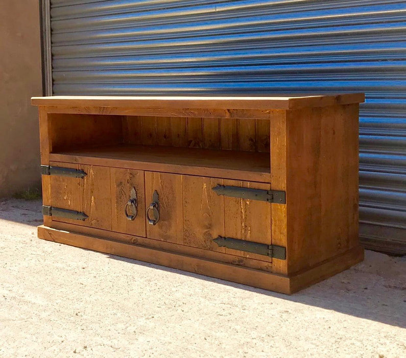 The Authentic Waxed Wide TV Unit - Kubek Furniture