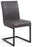 Archer Dining Chair in Grey Leather