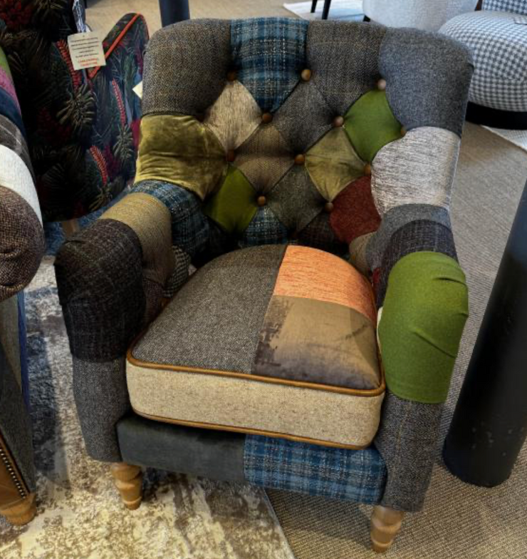 Alsace Petit Patchwork Armchair