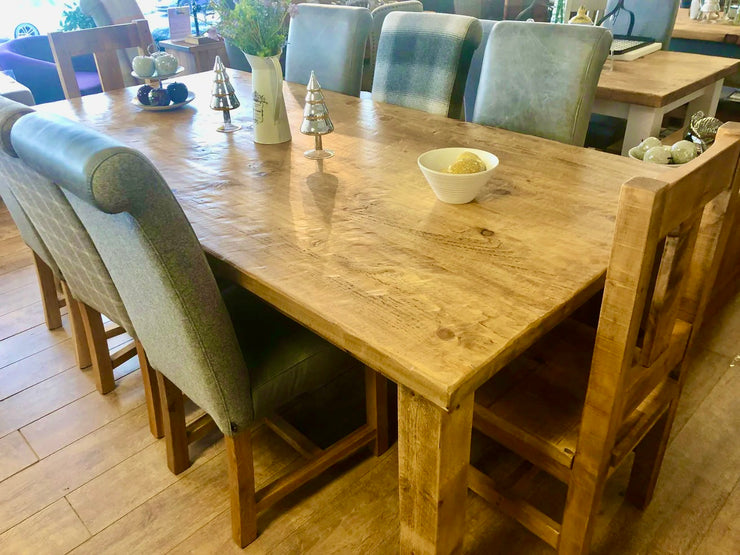 The Artisan Waxed 1800mm 4-Plank Dining Table