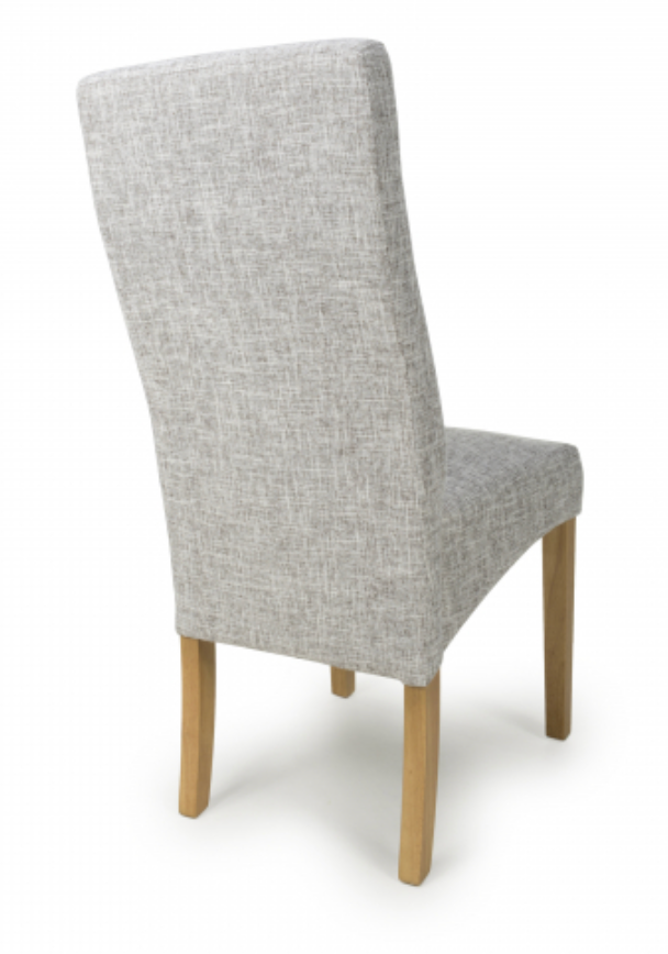 Bailey Dining Chair in Grey Weave