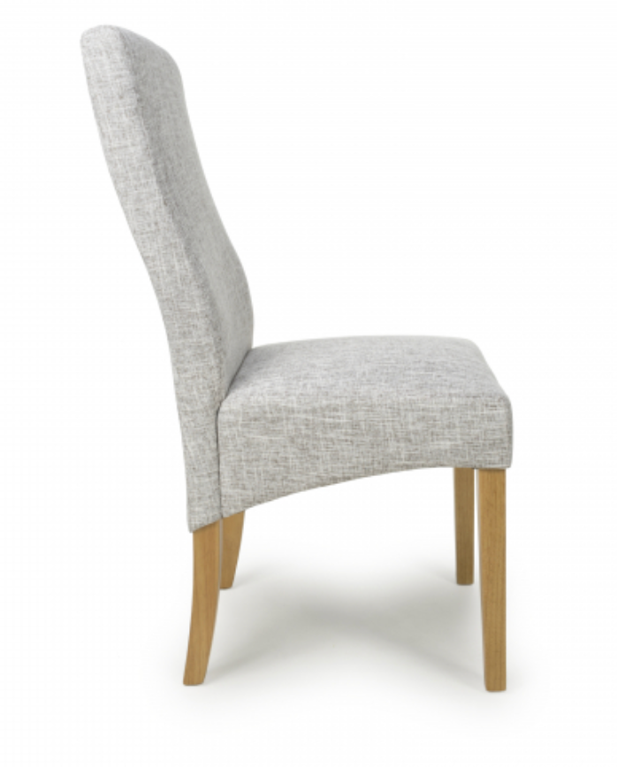 Bailey Dining Chair in Grey Weave