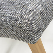 Bailey Dining Chair in Grey Tweed