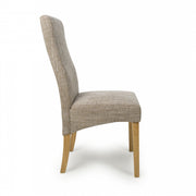 Bailey Dining Chair in Oatmeal Tweed