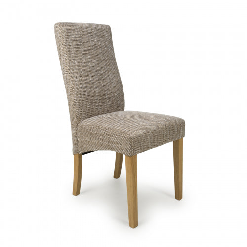 Bailey Dining Chair in Oatmeal Tweed