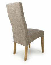 Bailey Dining Chair in Oatmeal Tweed