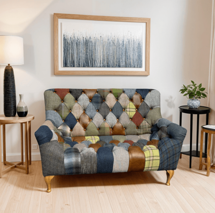 Bamford Club Patchwork 2-Seater Sofa