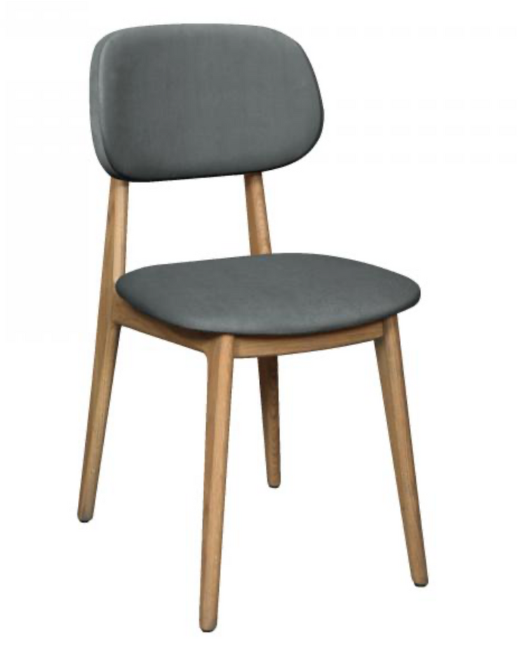 Bari Dining Chair in Opulence Charcoal