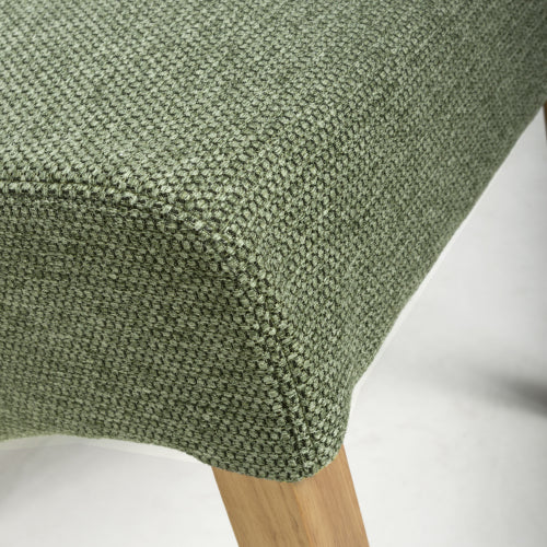 Baxter Dining Chair in Green Weave