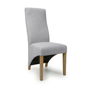 Baxter Dining Chair in Light Grey Weave