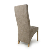 Baxter Dining Chair in Oatmeal Tweed