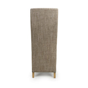 Baxter Dining Chair in Oatmeal Tweed