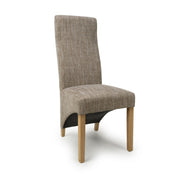 Baxter Dining Chair in Oatmeal Tweed