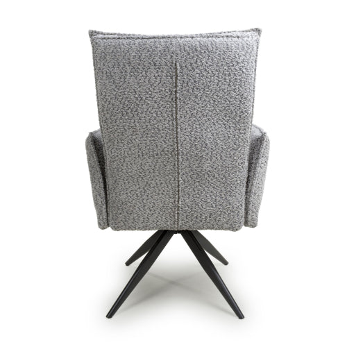 Brunswick Light Grey Swivel Chair