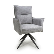 Brunswick Light Grey Swivel Chair