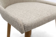 Capri Dining Chair in Tweed Weave