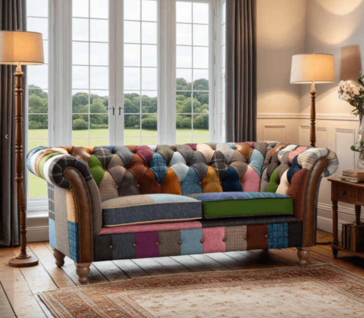 Chester Grange Patchwork Sofa