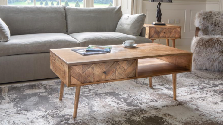 The Chevron Coffee Table