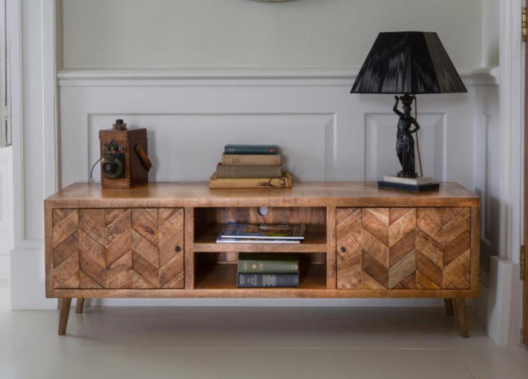 The Chevron TV Cabinet