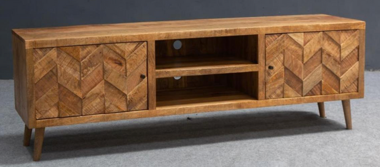 The Chevron TV Cabinet