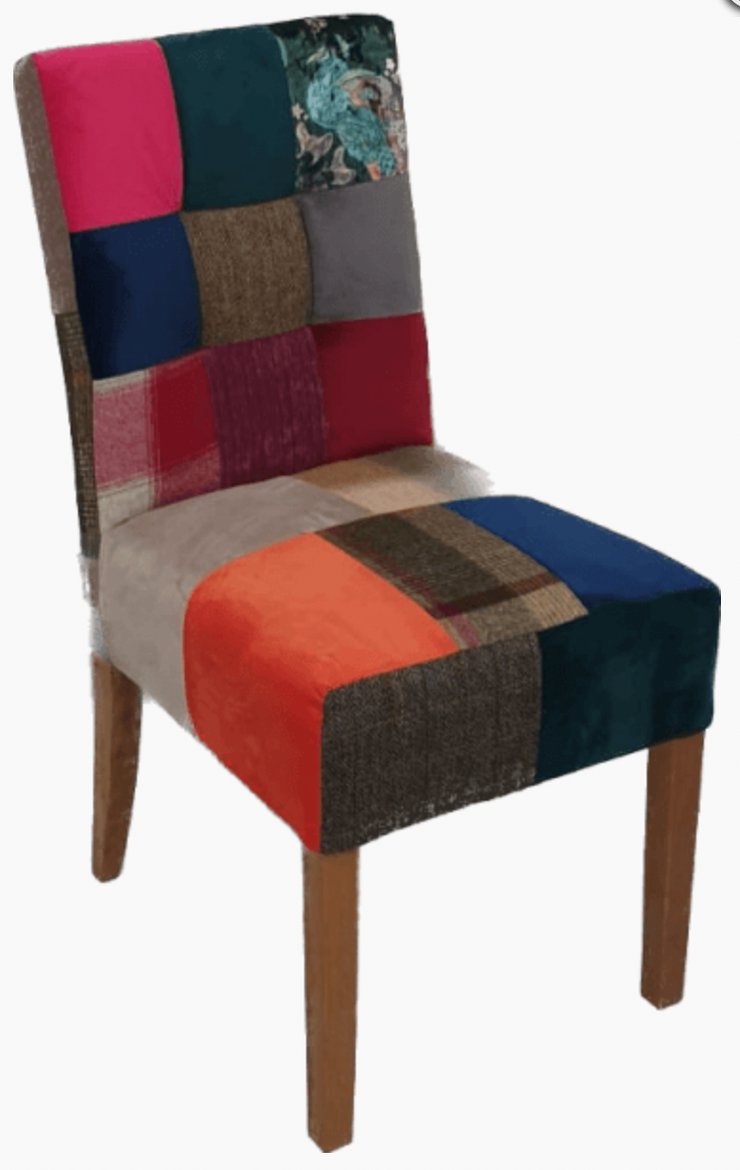 Colin Patchwork Dining Chair