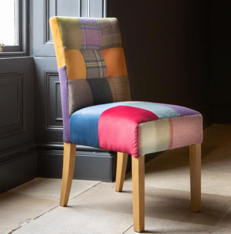 Colin Patchwork Dining Chair