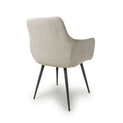 Denver Dining Chair in Mink Corduroy