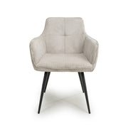 Denver Dining Chair in Mink Corduroy