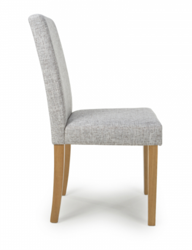 Finley Dining Chair in Grey Weave