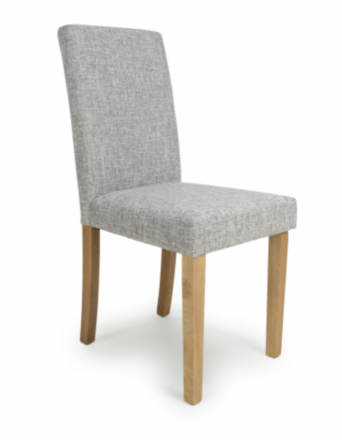 Finley Dining Chair in Grey Weave