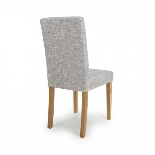 Finley Dining Chair in Grey Weave