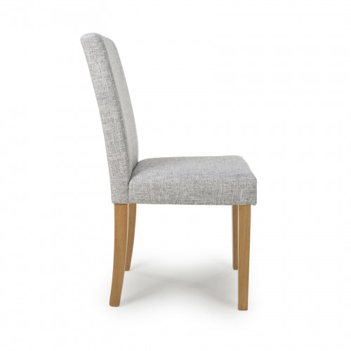 Finley Dining Chair in Grey Weave