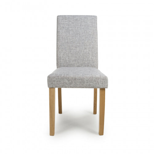 Finley Dining Chair in Grey Weave