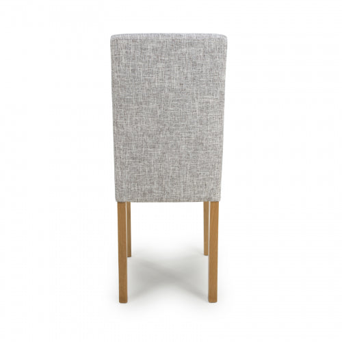 Finley Dining Chair in Grey Weave