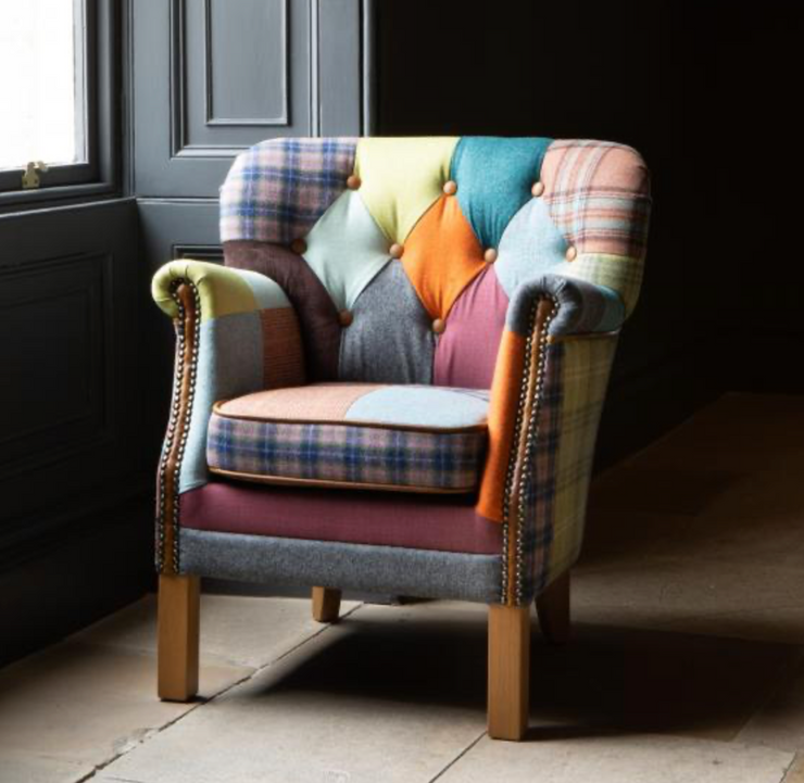 Governor Patchwork Armchair