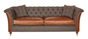 Granby 3-Seater Sofa in Moreland Harris Tweed