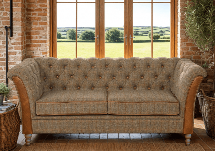 Granby 2-Seater Sofa in Hunting Lodge Tweed