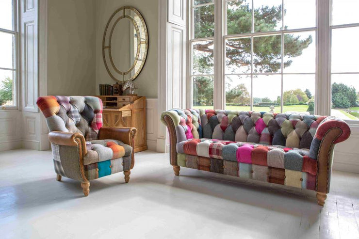 Harlequin Patchwork 3 and 2 Seater Sofas